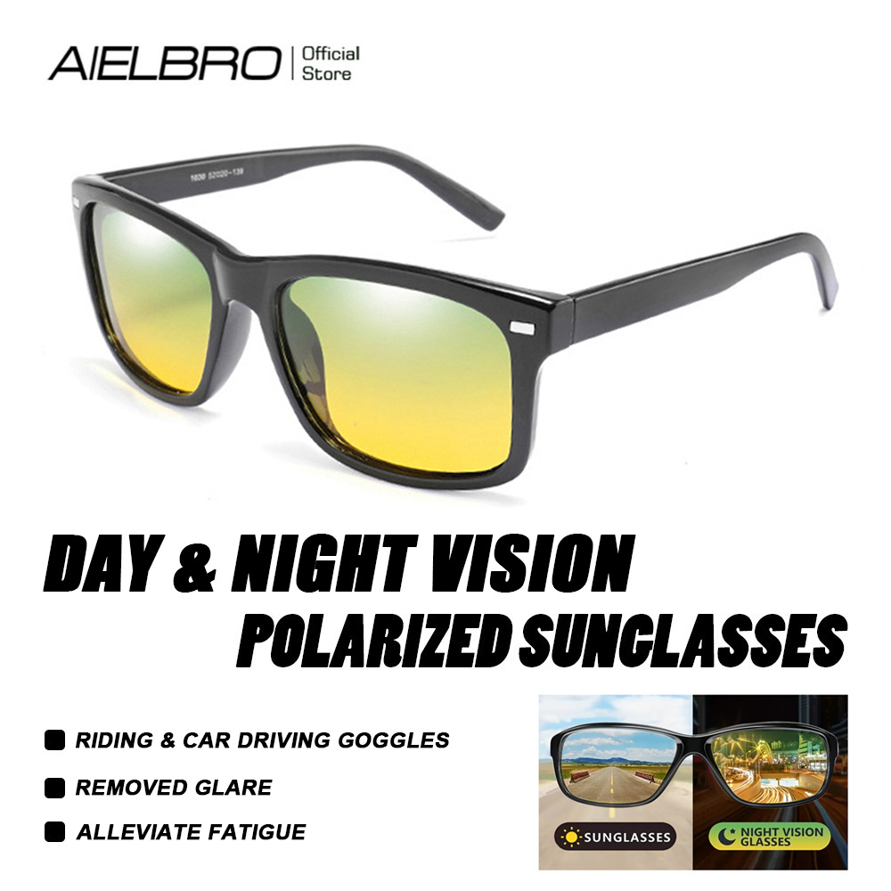 Polarized Night Vision Glasses: Get 20/20 Vision In Light - Temu