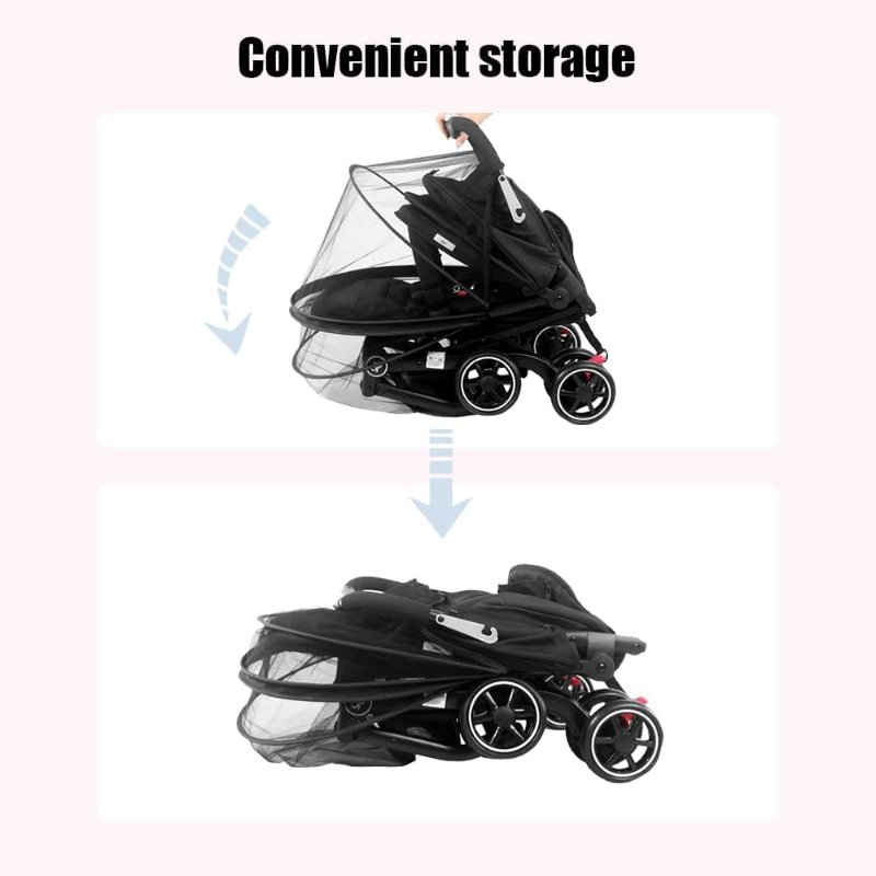 Stroller Mosquito Net Full Cover Stretchable Netting