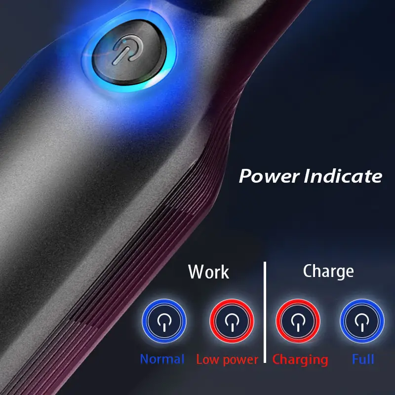 handheld car vacuum cleaner wireless wired rechargeable cyclone suction 9000pa portable home car dual use vacuum cleaner details 3