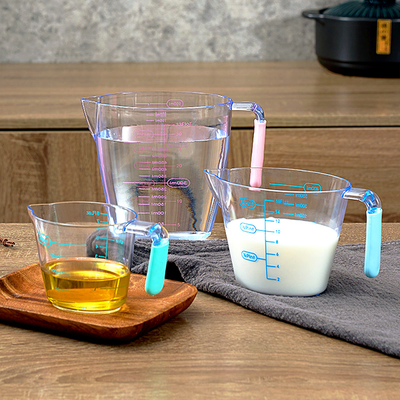 Plastic Measuring Cup With Graduation Liquid And Dry - Temu