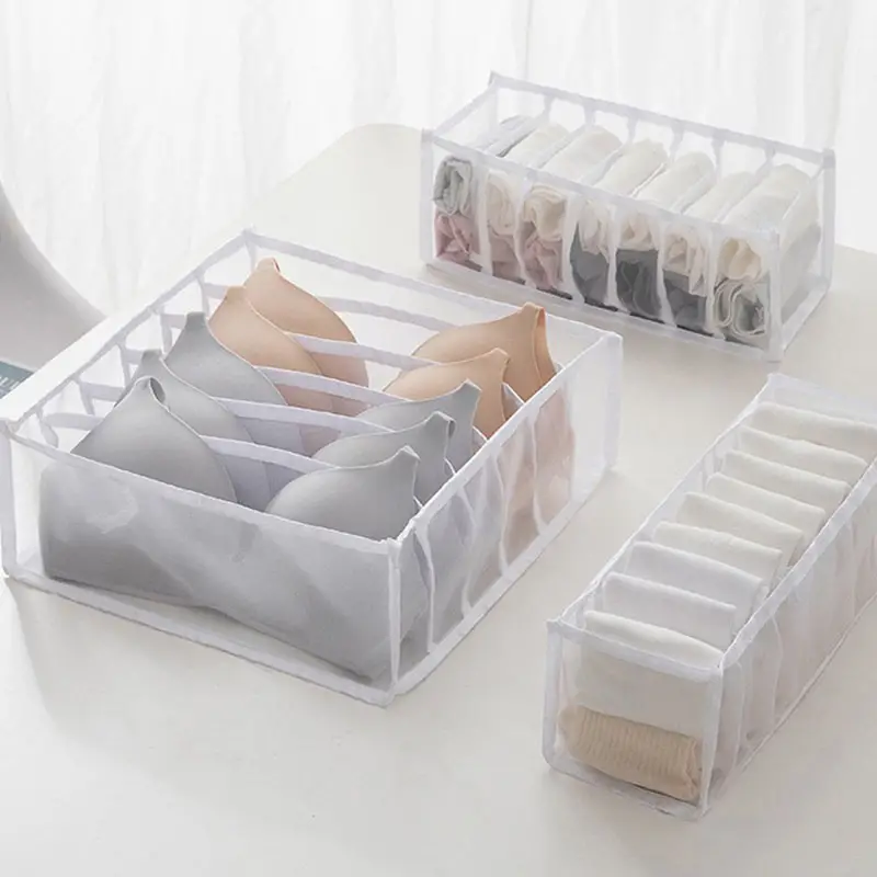 Underwear Storage Box Foldable Multi compartment - Temu