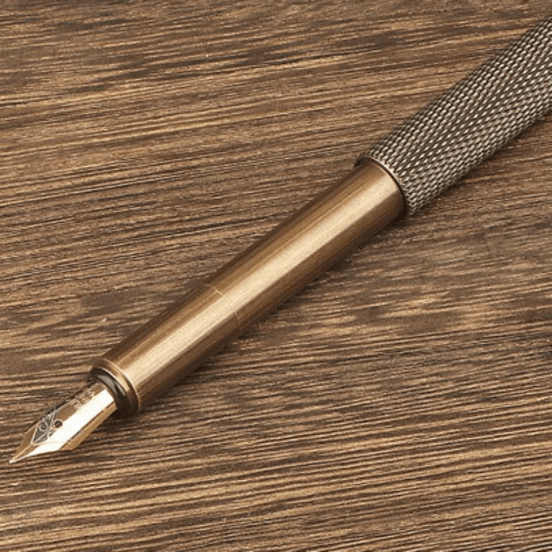 Pen:　Vintage　Perfect　For　Signatures　Brass　Calligraphy,　Mini　Business　Student　Writing,　More!　Temu