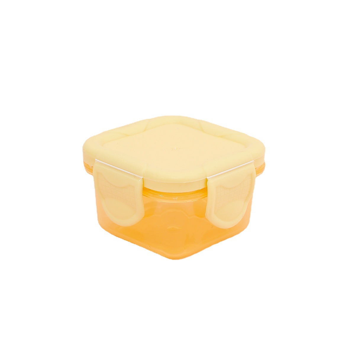 Plastic Boxes With Lids 150ml Round Mini Crisper Freezer Box