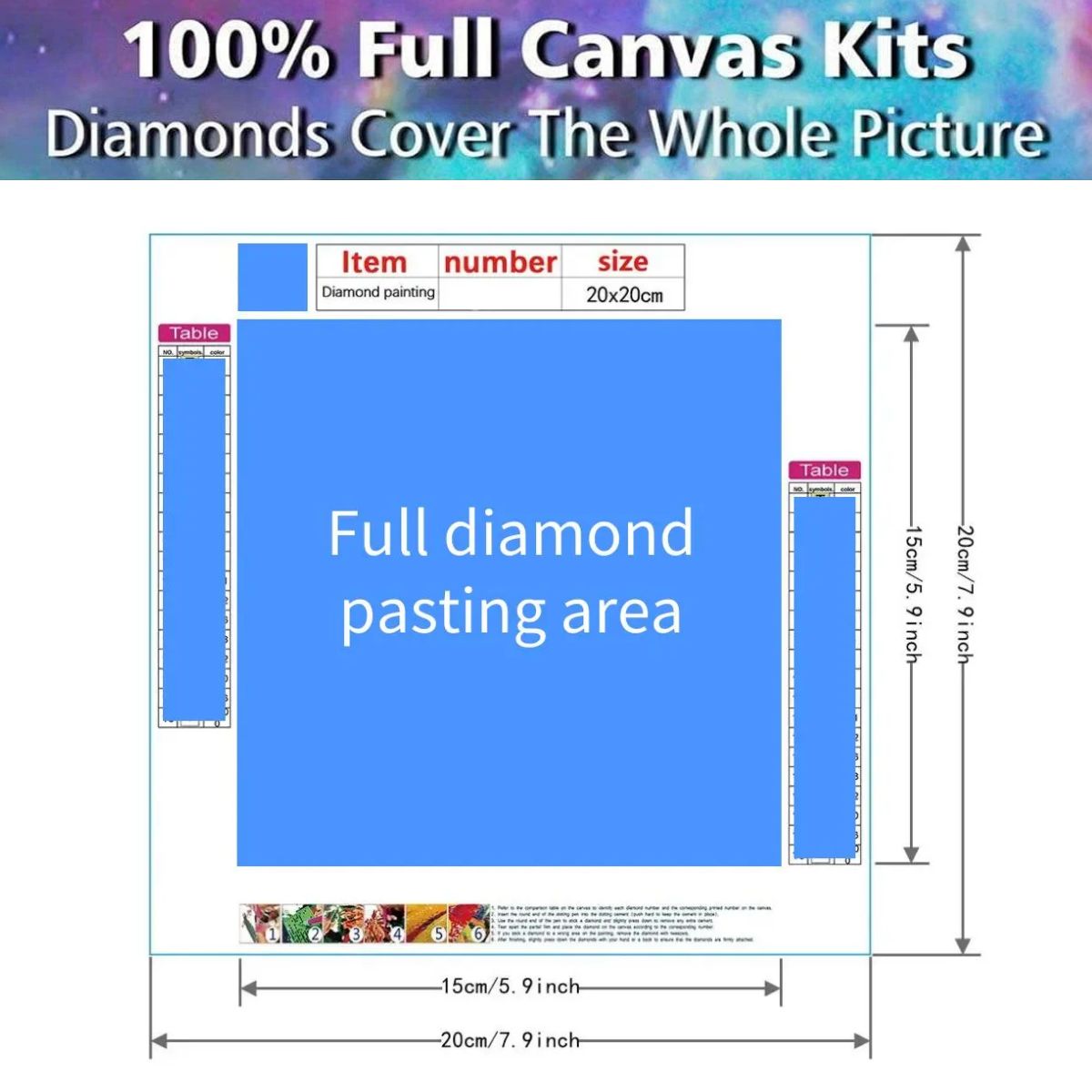 1set 5d Diamond Painting Kits Adultos Rainbow Snow Mountain - Temu Chile