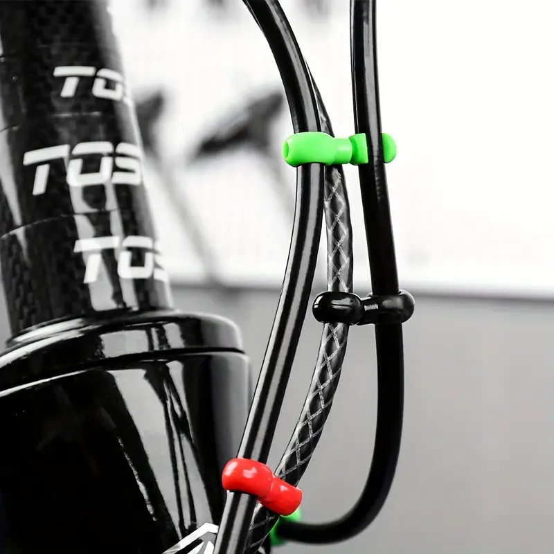 10 Uds Clips Cable Bicicleta Ganchos Giratorios Cable Cambio