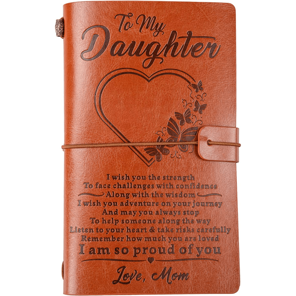 Leather Sketch Book Handmade Journal Notebook Diary Hand Account to My  Daughter 