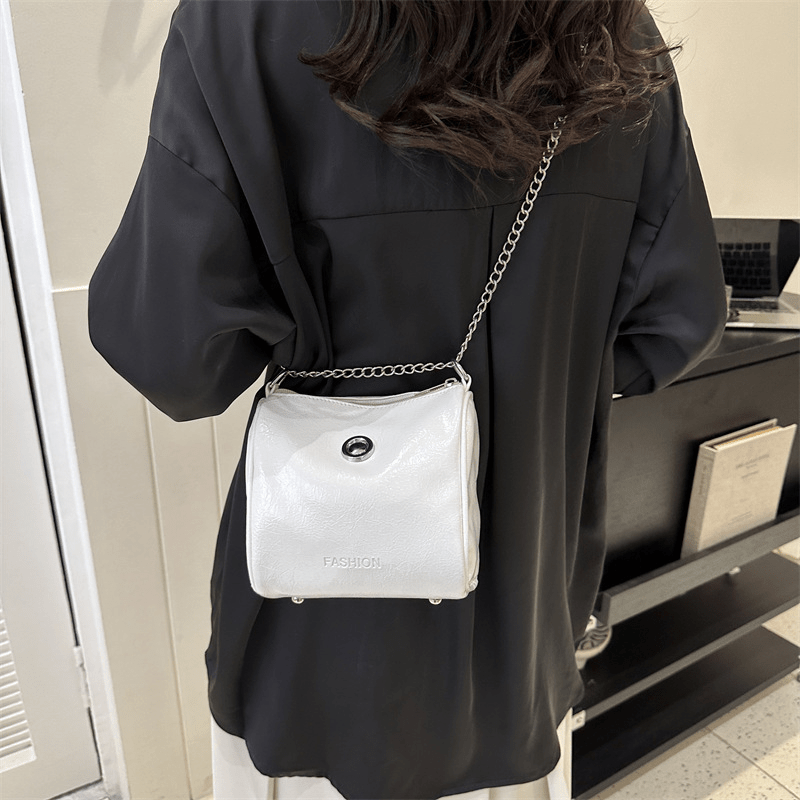 Mini Minimalist Square Crossbody Bag, Trendy Pu Shoulder Bag, Women's  Casual Handbag & Purse - Temu