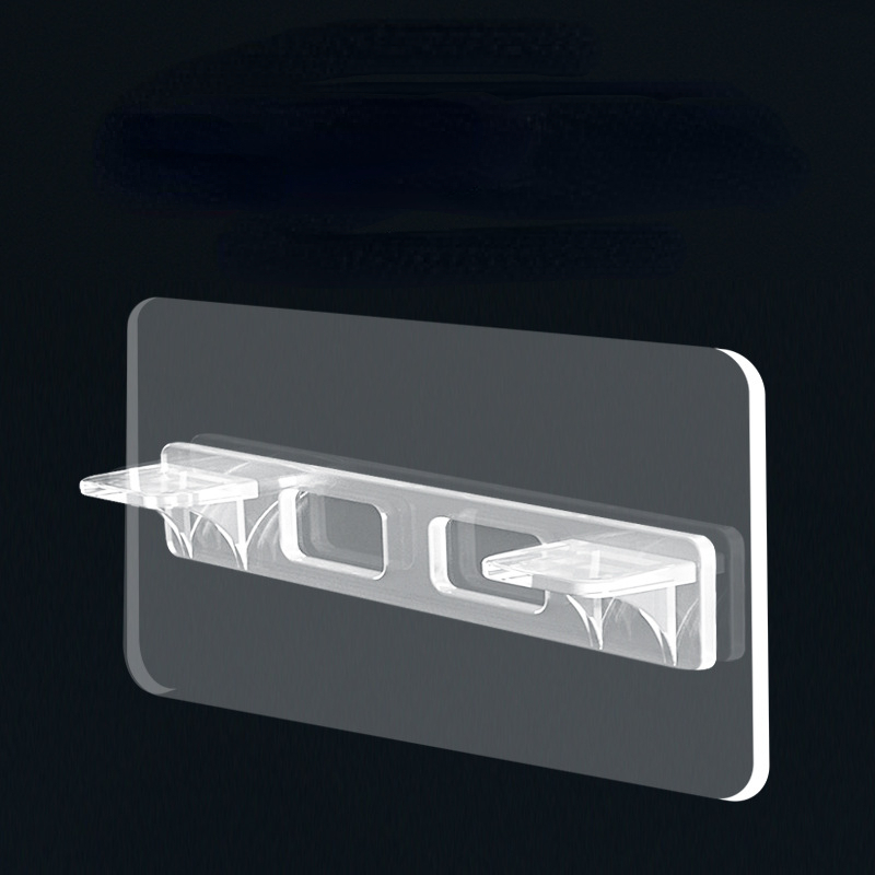 Shelf brackets, Self-adhesive wall shelf clips