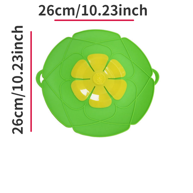 1PC Silicone Lid Spill Stopper Multifunctional Microwave Splash