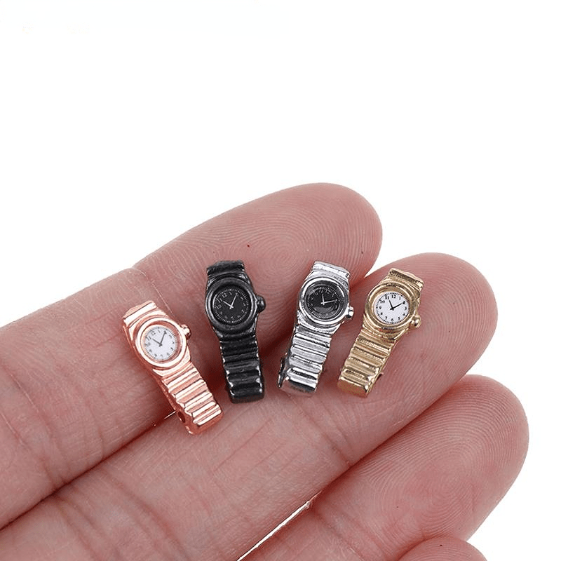 112 Mini Watch Doll House Decorations Mini Furniture Temu