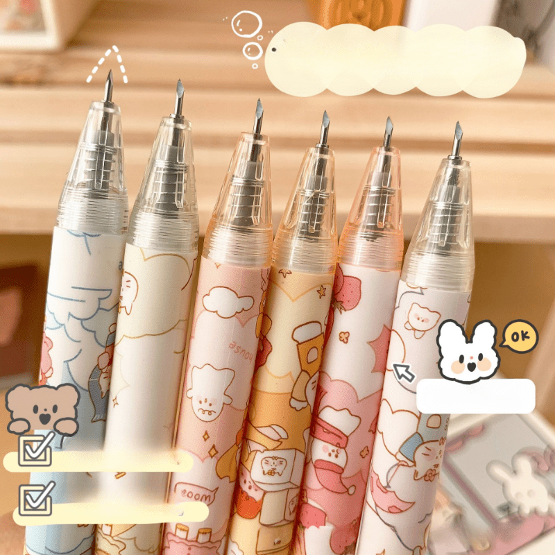 5.51 Pen Knife With Cloud Rabbit Design Perfect For Crafting - Temu