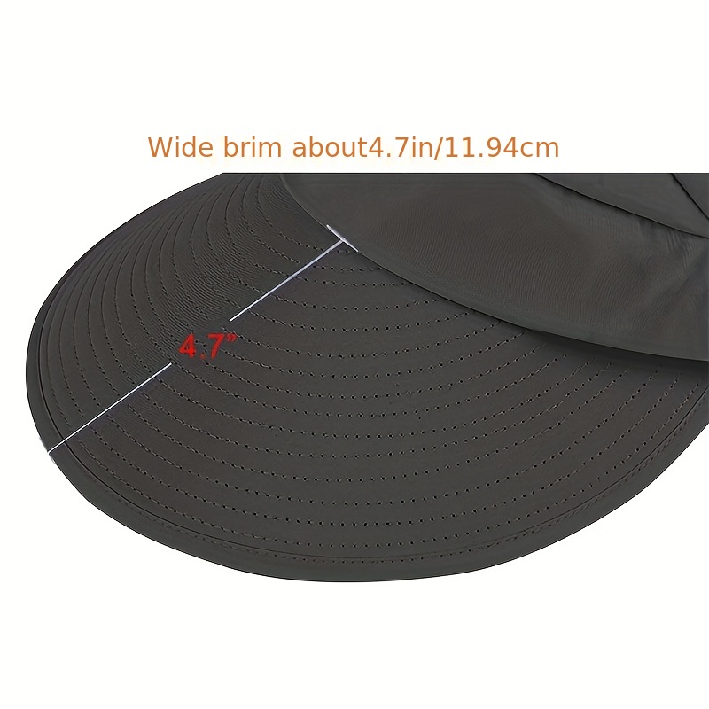 Foldable Ponytail Visor Hat UV Protection Sun Hat Women