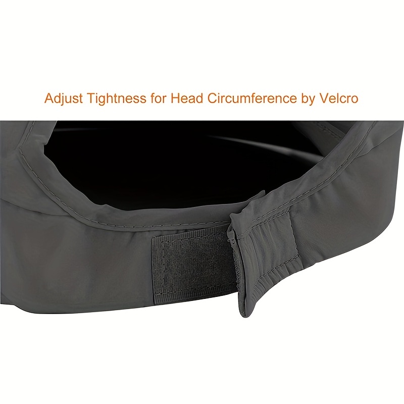 Foldable Ponytail Visor Hat UV Protection Sun Hat Women
