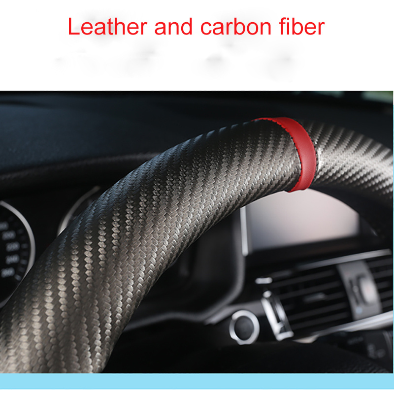 Carbon Faser Auto Lenkrad Abdeckung Seat Leon 5f Mk3 2013 - Temu Germany
