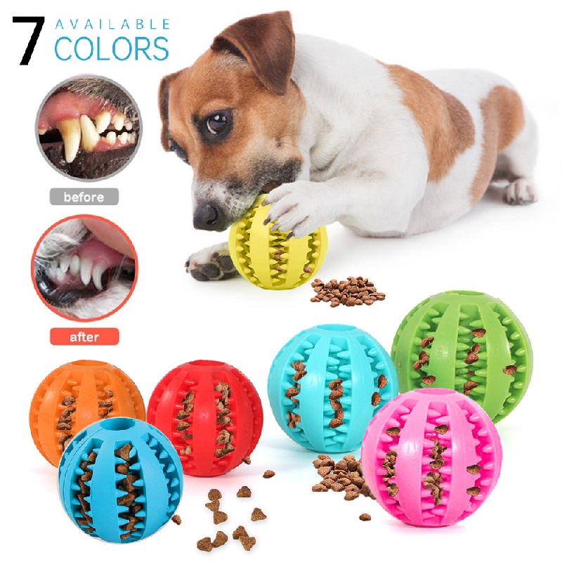 NOVOLAN Dog Chew Toy Suction Cup for Dinosaur Egg, Durable Rubber