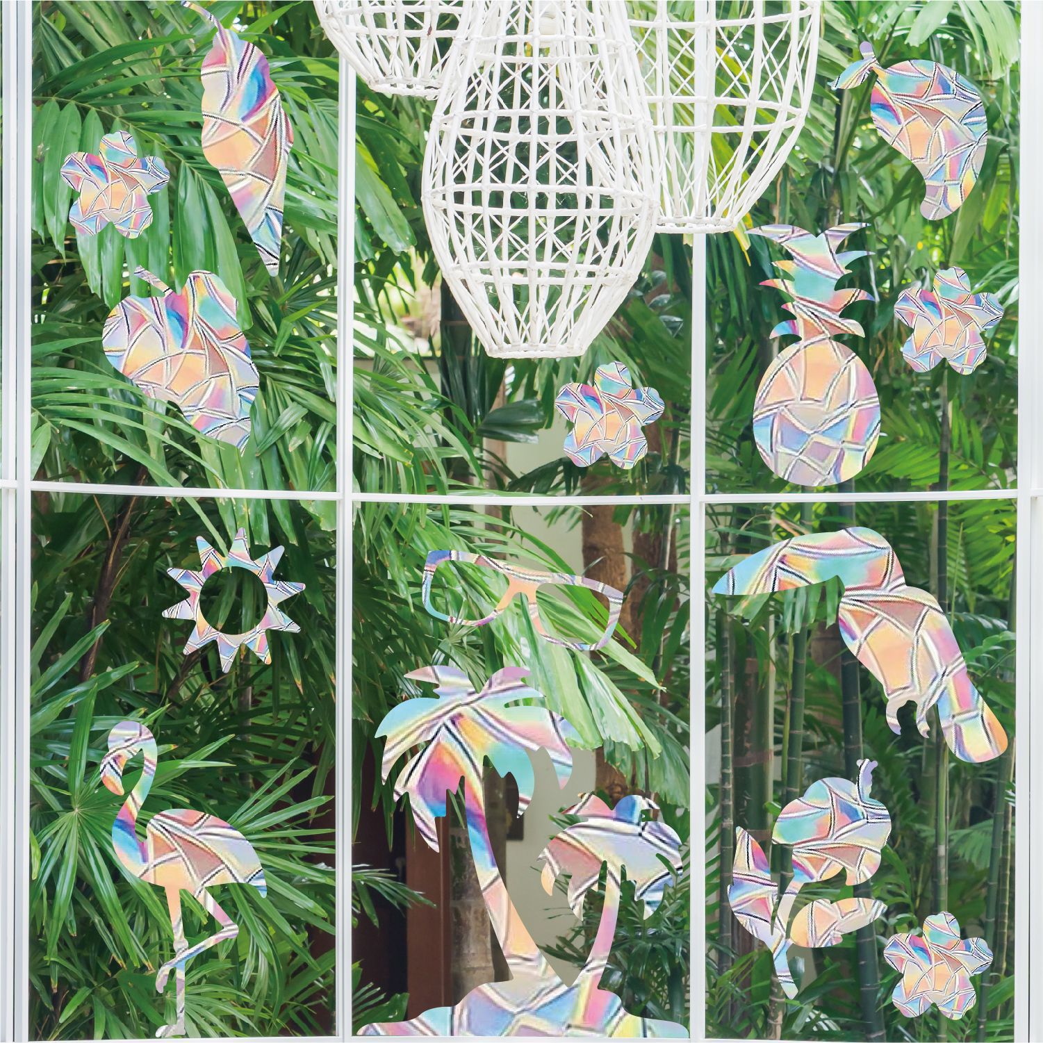 1pc   prism butterfly suncatcher window stickers electrostatic glass decals for sunshine and privacy details 5