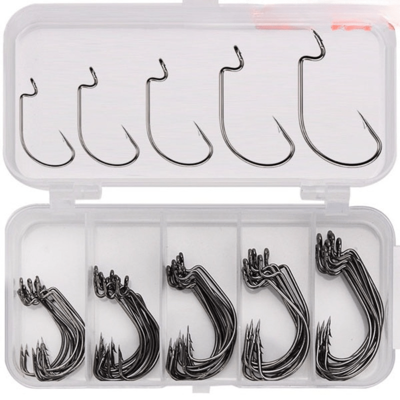 Fishing Hooks With Sequins Spinning Blade Leader Hooks For - Temu