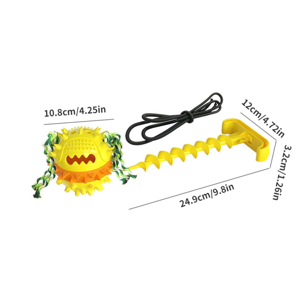 outdoor dog tug toy chew toy for dog training teeth indestructible rope toy 3