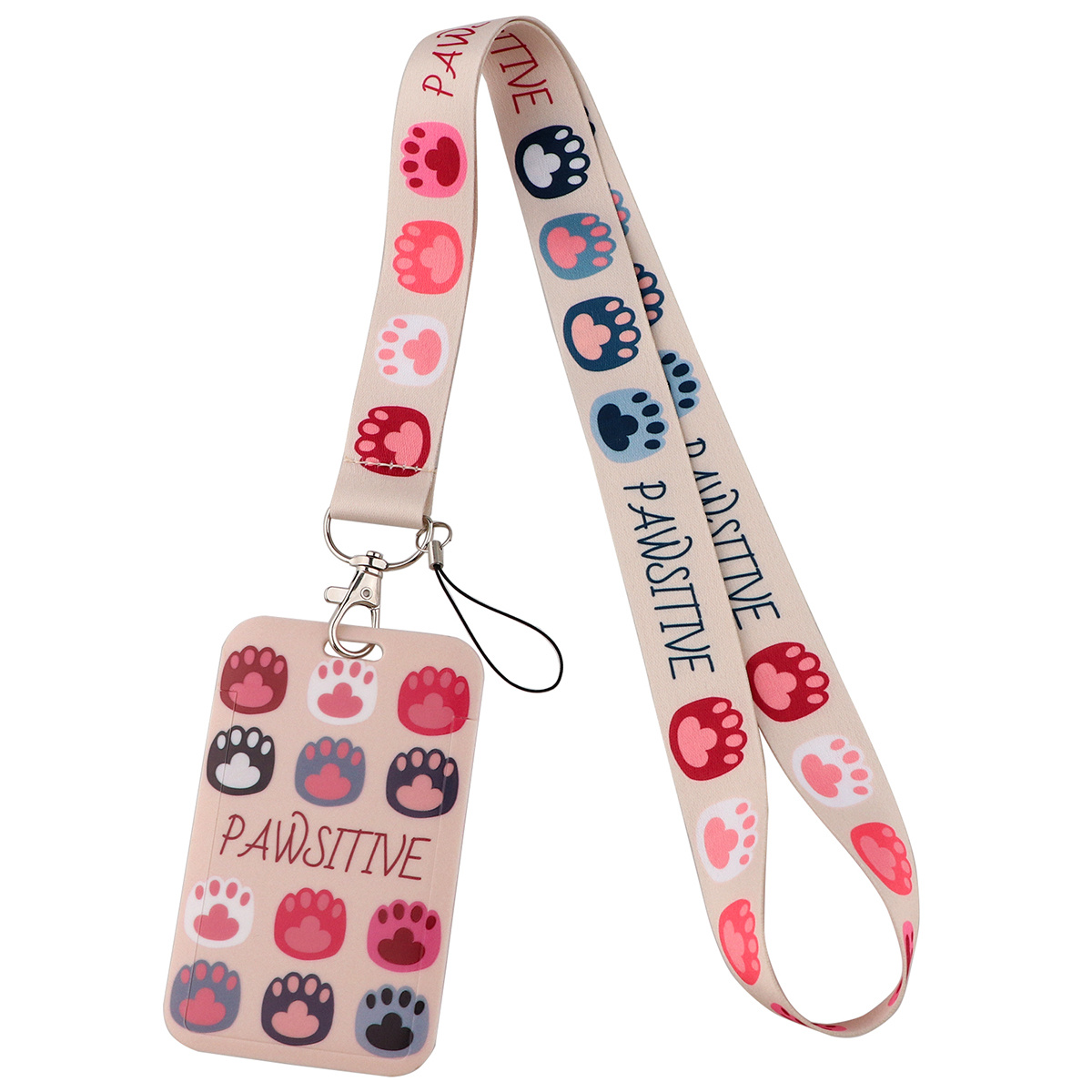  Puppy Dog Paw Lanyards for Id Badges, Cute