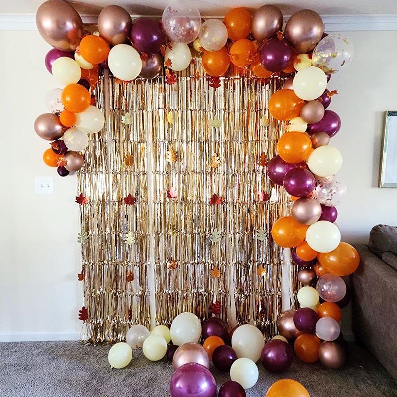 Orange Burgundy White Autumn Theme Balloons Arch Kit Birthday Wedding  Orange Theme Balloon Party Decoration Supplies - Temu Latvia