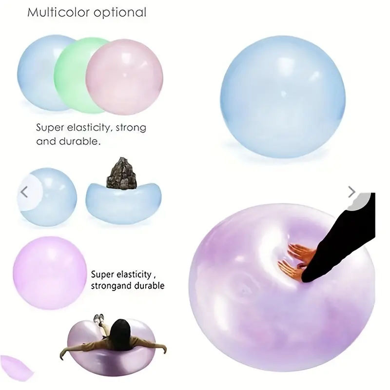 Ballon gonflable rempli d'eau et d'air pour enfant, jeu de fête