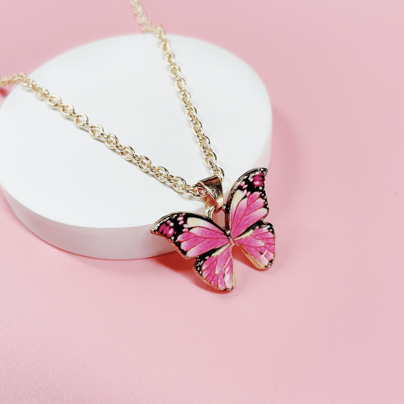 Kids deals butterfly necklace