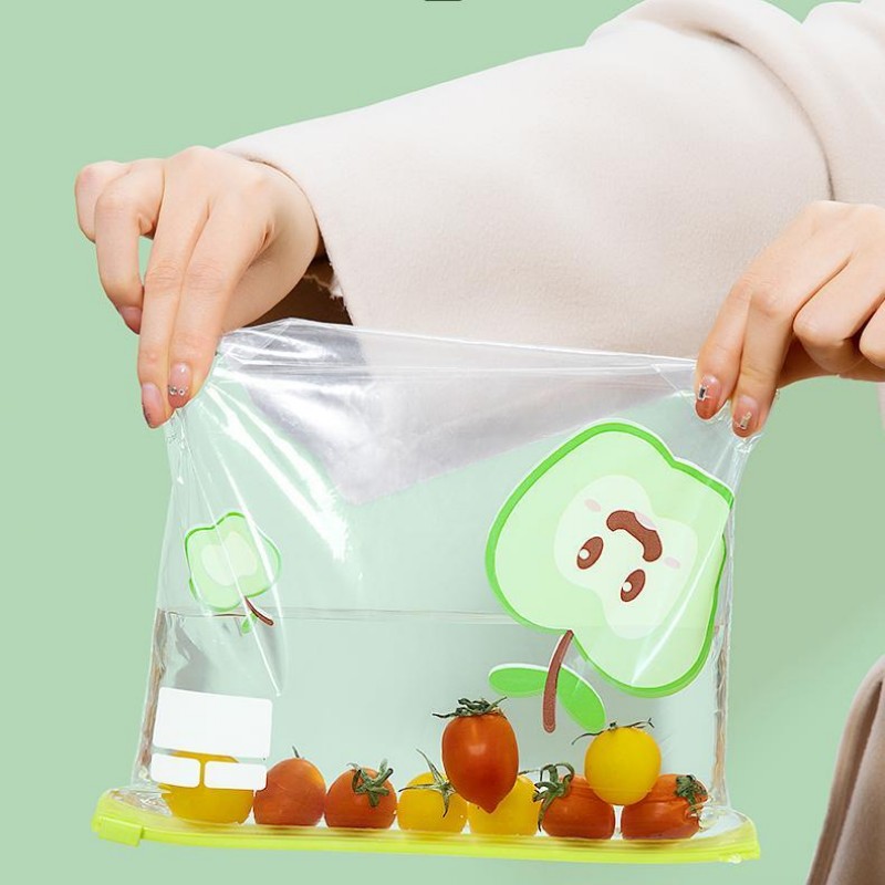 10/15/20pcs Airtight Self-sealing Plastic Resealable Bags With Zipper, ,  For Storage And Organization In Fridge And Kitchen (nuts And Snacks)