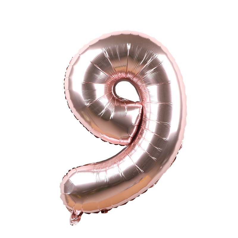 1pc Numero Palloncino Compleanno Grande 32 Pollici Medio - Temu Italy