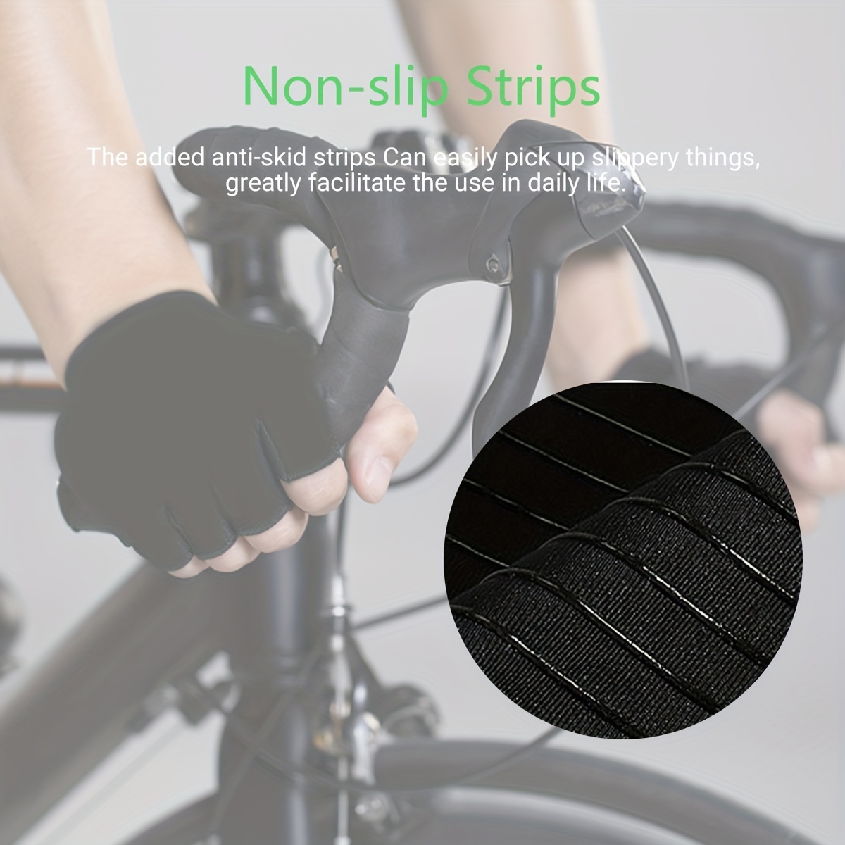 Compression Fingerless Gloves for Typing Anti Slip Comfortable Handwear