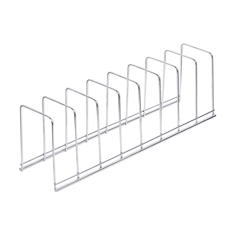 Stainless Steel Standing Dish Rack Storage Shelf Multifunctional