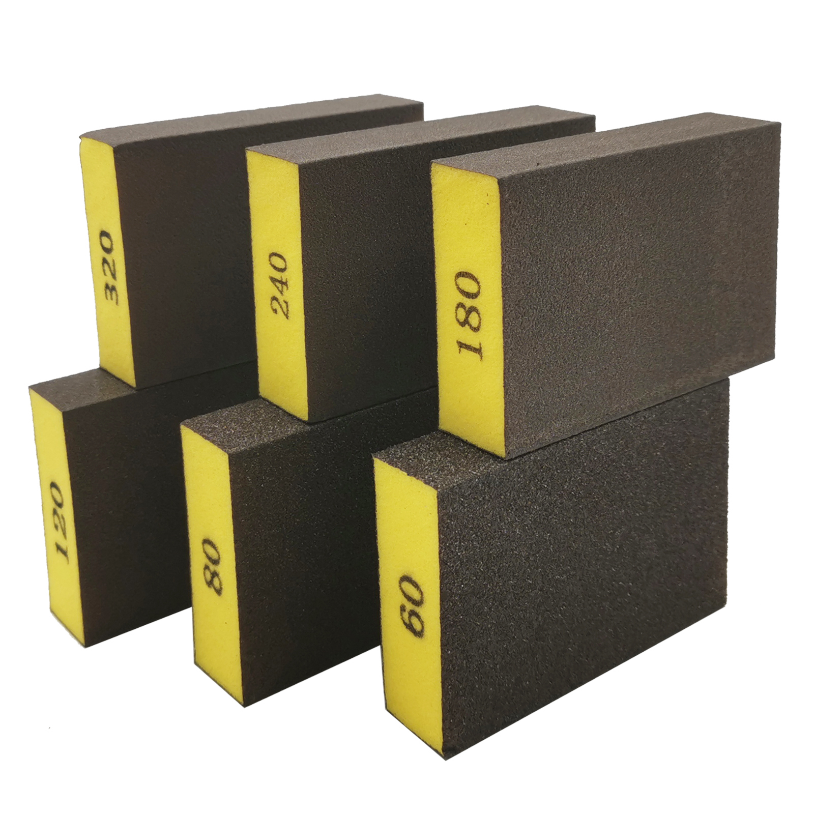 Angled Sanding Blocks 60/80/100/120/180 Grit coarse Sponge - Temu