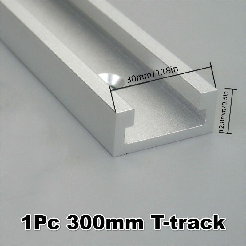 Upgrade Your Woodworking Tools with 1pc Aluminium Alloy T-Track Slot Miter  Track & Miter Bar Slider Table Saw Miter Gauge Rod!