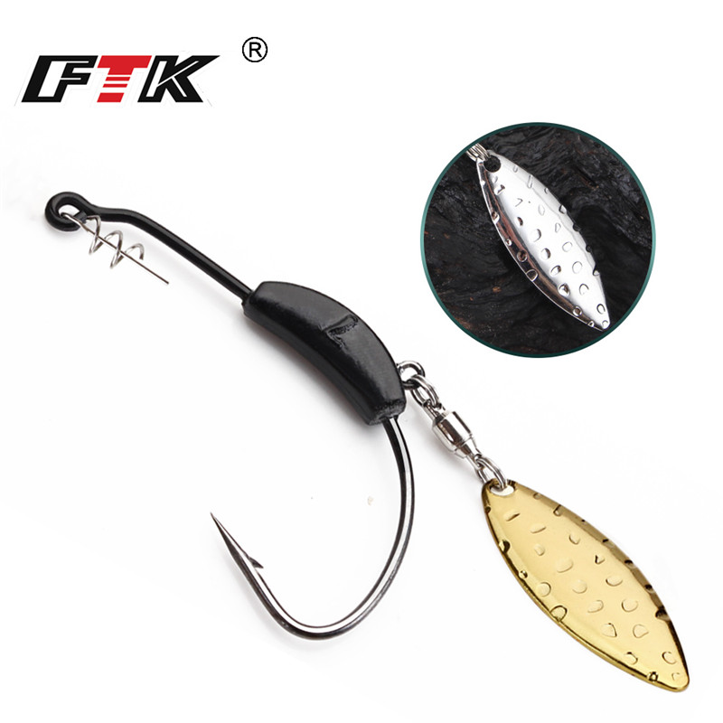 Fishing Jigging Head Lures, Fishing Spinner Spoon With Circle Hook For  Saltwater Freshwater, Fishing Accessories