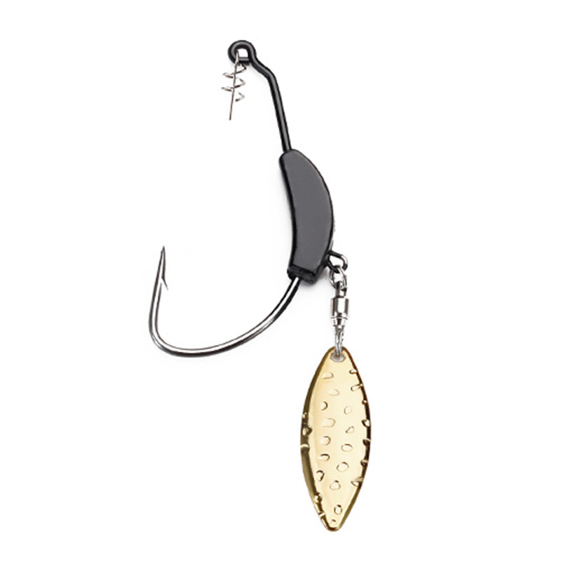 Fishing Jigging Head Lures Fishing Spinner Spoon Circle Hook - Temu