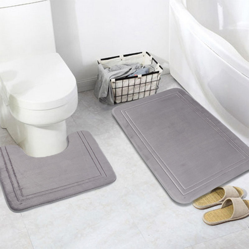 Alfombra de baño para decoración de baño, alfombras de baño, alfombra de  ducha antideslizante absorbente, alfombra de puerta para decoración,  62*80cm