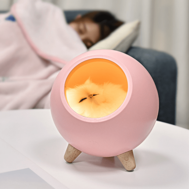 Creative Cartoon Cat Nest Night Light