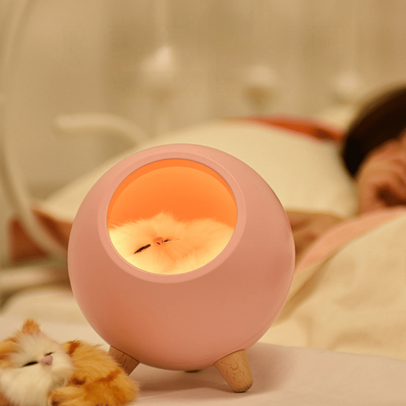 Creative Cartoon Cat Nest Night Light