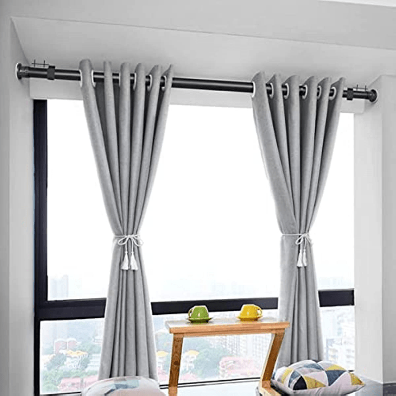 Soportes de barra de cortina sin taladrar, soporte de barra de