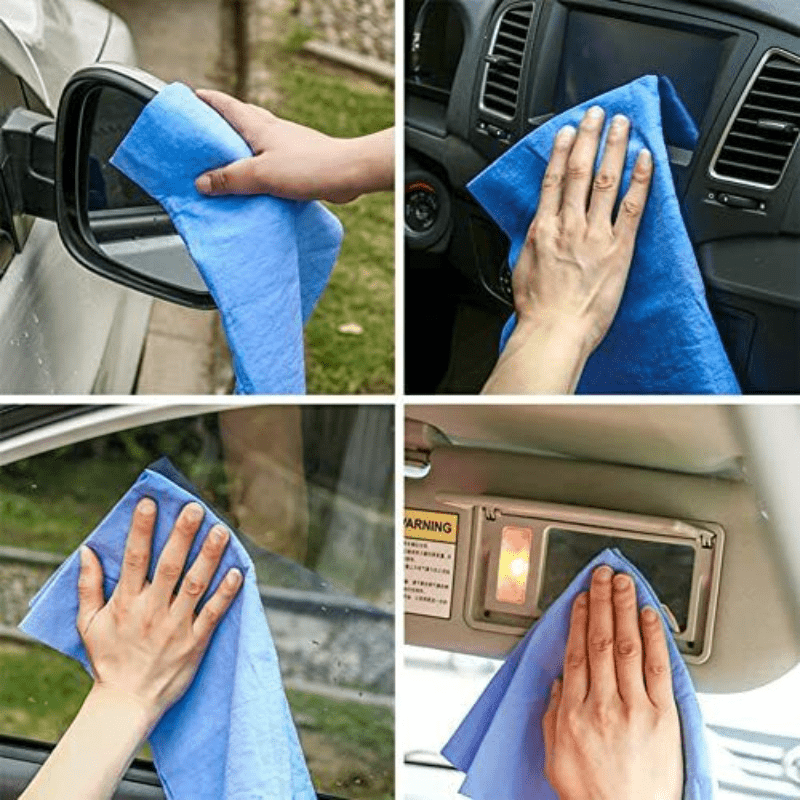 Car Cleaning Chamois Cloth Car Drying Towel Real Leather Washing Cloth