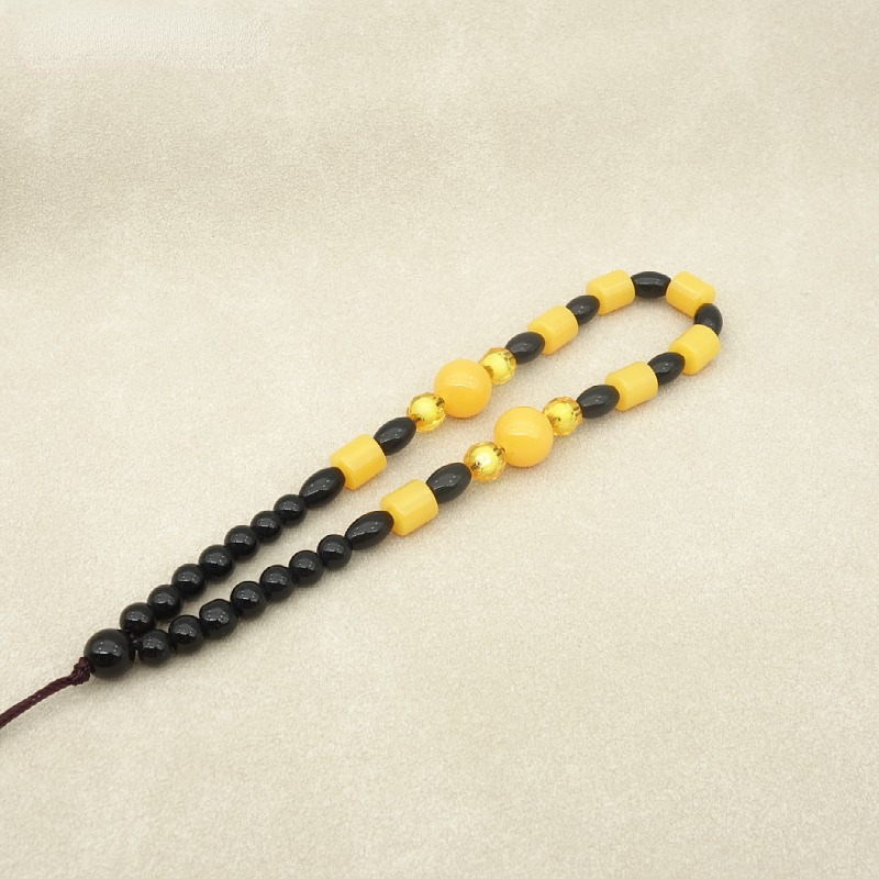 Colorful Stone Bead Braided Bracelet
