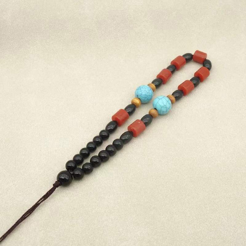 Colorful Stone Bead Braided Bracelet