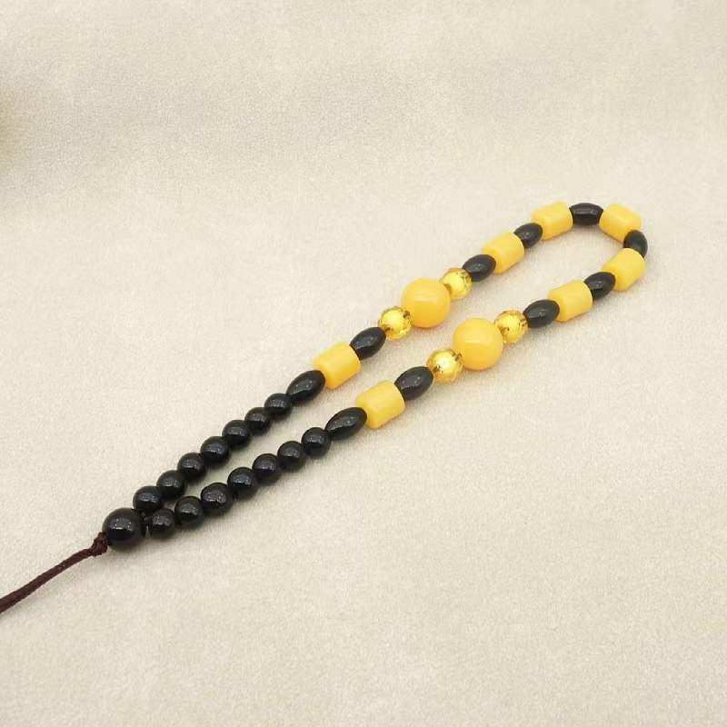 Colorful Stone Bead Braided Bracelet