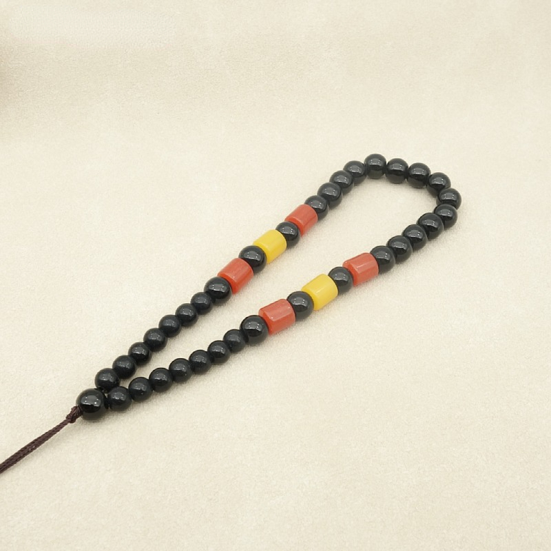 Colorful Stone Bead Braided Bracelet