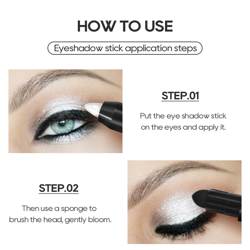 Diamond Shine Glitter Highlighter Waterproof Eyeshadow Stick