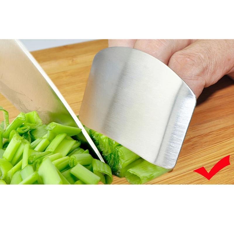 Stainless Steel Finger Hand Protector, 3PCS Stainless Steel Finger Guard  for Cutting Food, Premium Finger Shield Knife Cutting Protector Slicing  Tool