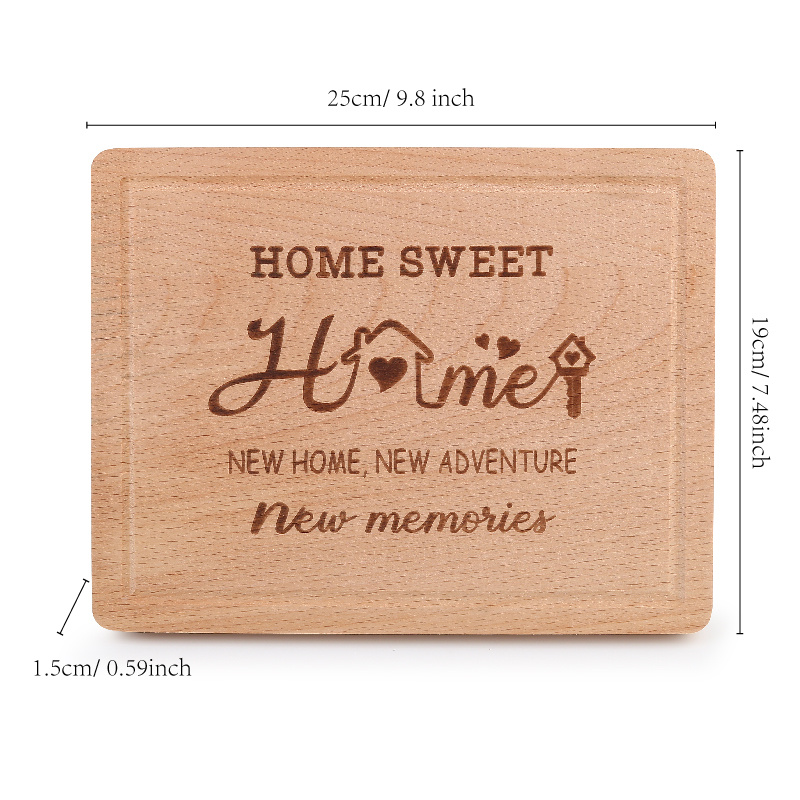 Chopping Board, Bamboo Cutting Board, Engraving Cutting Board, House  Warming Gifts For New Home, Kitchen Housewarming Gift New Home Gifts For  First Home New House Apartment, Gift For Couple, Chrismas Gifts, Halloween