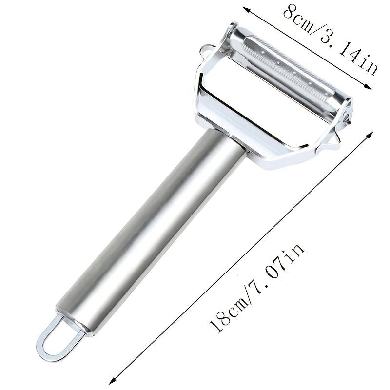 1pc Stainless Steel Peeler For Kitchen, Multi-use Fruit