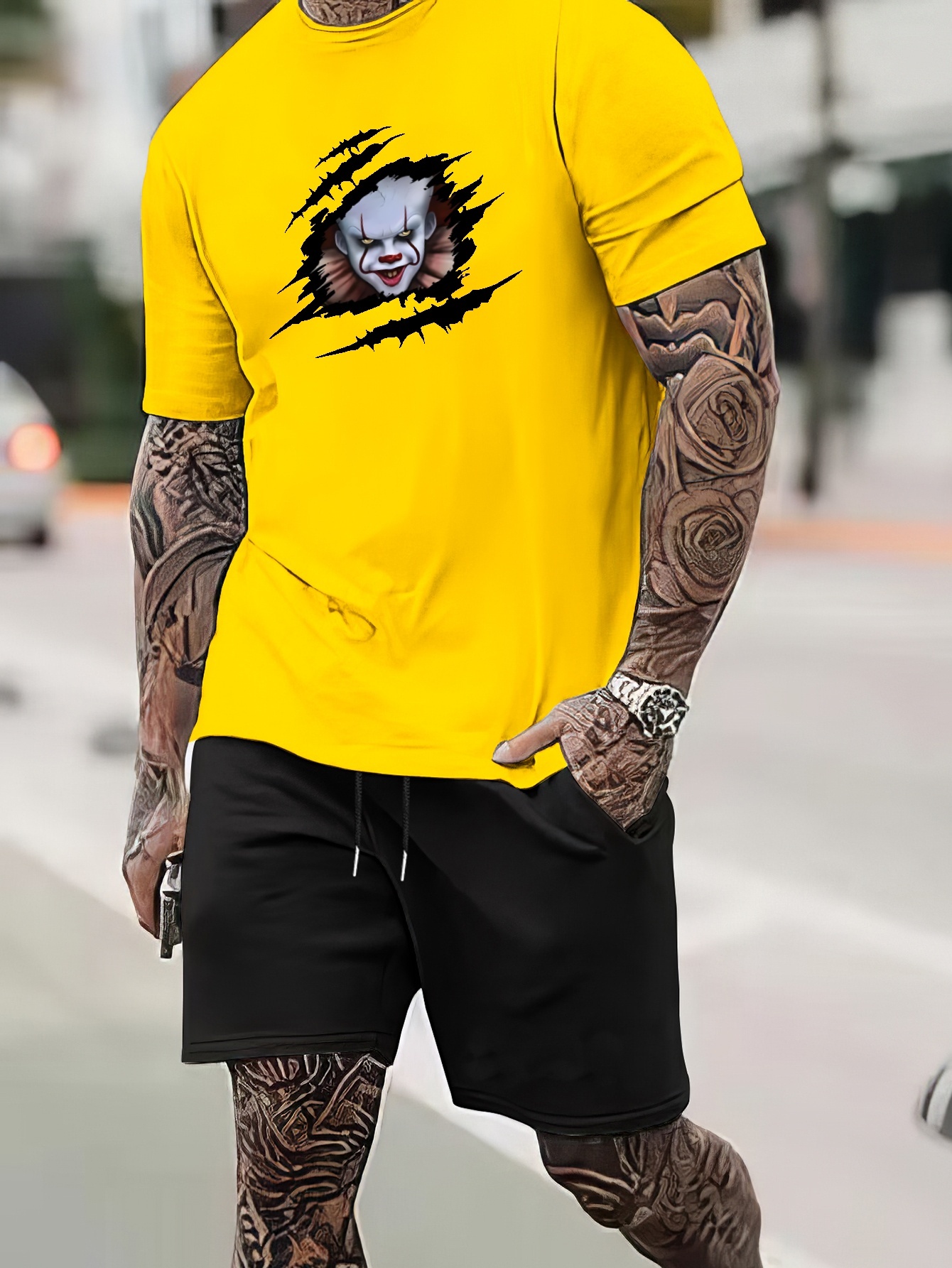  Men's T-Shirts - Yellows / Men's T-Shirts / Men's