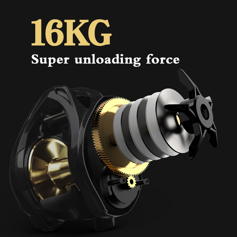 Ultra Light Baitcast Sea Fishing Reel 6+1bb Carbon Fiber - Temu