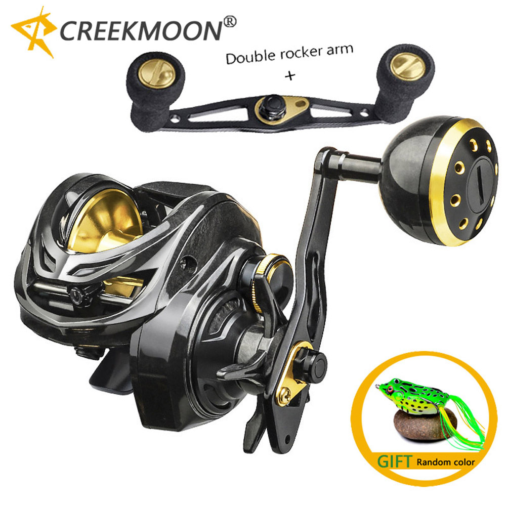 Ultra Light Baitcast Sea Fishing Reel - 6+1BB Carbon Fiber Body, 16kg Max  Drag, Perfect for Outdoor Freshwater & Saltwater Fishing!